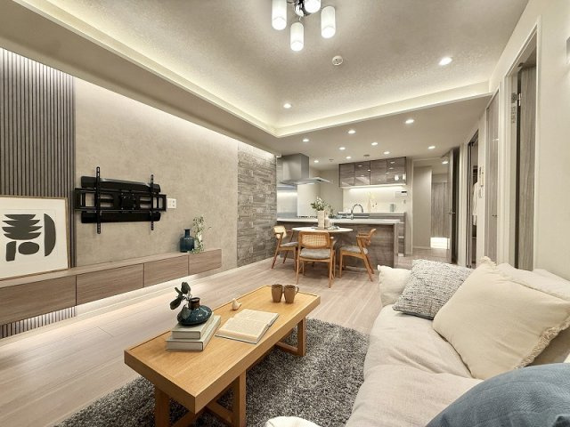 【居間・リビング】 | グレンパーク駒場 EAST棟