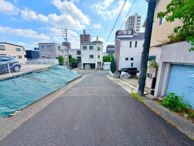 名東区高間町戸建の前面道路含む現地写真|前面道路①