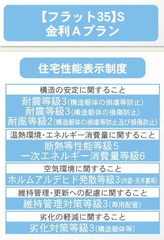 クレイドルガーデン読谷村大湾　第２・１号棟の区画図|住宅性能表示制度