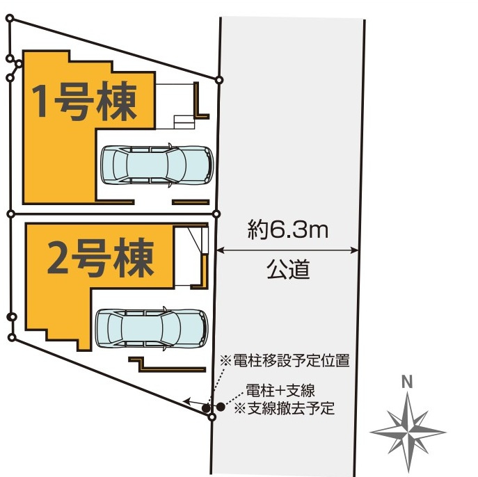 さいたま市大宮区天沼町　17期　新築一戸建て　KEIAI GRACE 02の区画図|2号棟