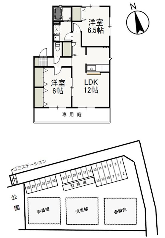 さにぃてらす’03　参番館　の間取り