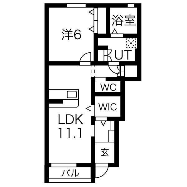 レジデンス見石の間取り