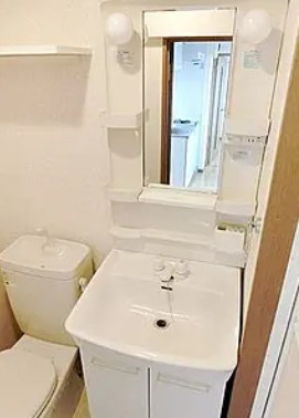 杉並区上荻２丁目の賃貸マンションの独立洗面台