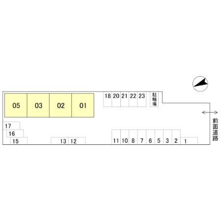 ヴェルデ比叡山の区画図