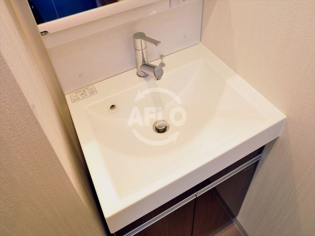 サンセリテ至誠会松崎町の独立洗面台|サンセリテ至誠会松崎町　洗面化粧台