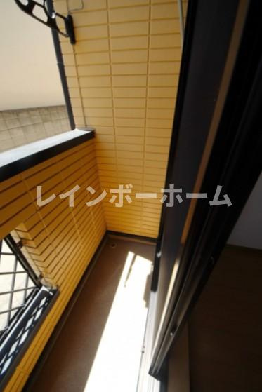 ナテュールD・Kのバルコニー
