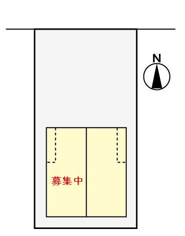 網干区垣内東町倉庫付事務所Ａの区画図