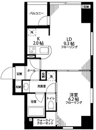 日本橋はないちの間取り