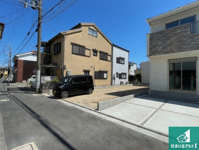 ■26日(土)27日(日)現地ご見学可能！　四條畷市中野本町　第1期の前面道路含む現地写真|車通りの少ない前面道路！お子様がいらっしゃるご家族でも安心！