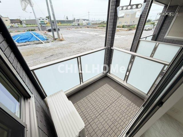 リバティヒルズAのバルコニー|当社、チルホームのHPもご覧ください(^^)/物件情報多数♪