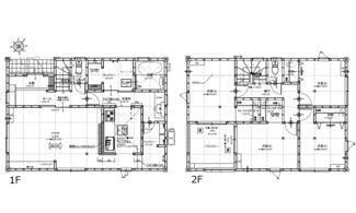 【間取り】 | 東広島市高屋町高屋東（全2区画）2号棟 | 17帖のLDKに加え、パントリーや独立ランドリールームを備えた家事動線に優れる4LDK。全居室収納やWICも完備し、暮らしやすさを追求した間取りです。