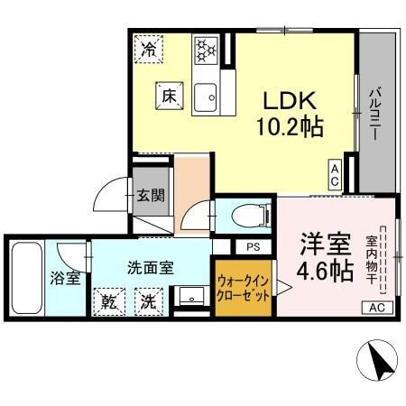 primevere花園の間取り