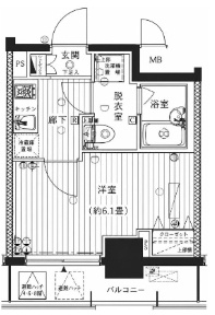 プレール・ドゥーク本所吾妻橋の間取り