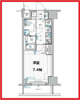 【間取り】 | メインステージ蔵前Ⅱ
