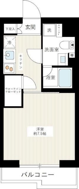 ＡＺＥＳＴ新江古田の間取り