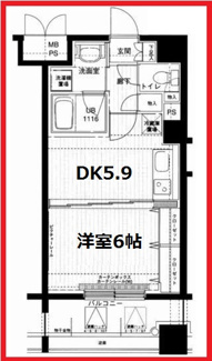 【間取り】 | メインステージ上野