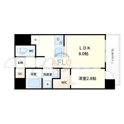 レオンコンフォート十三の間取り|間取り
