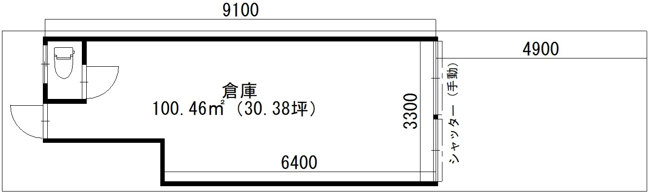 清里町３７４倉庫の間取り