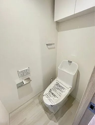 北区中十条４丁目の賃貸マンションのトイレ