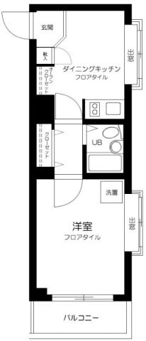 ラ・レジダンス・ド・ラフィネの間取り