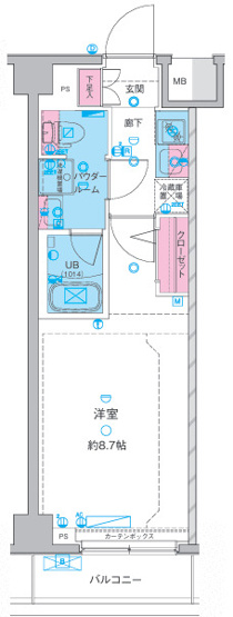 【間取り】 | ガリシア西馬込