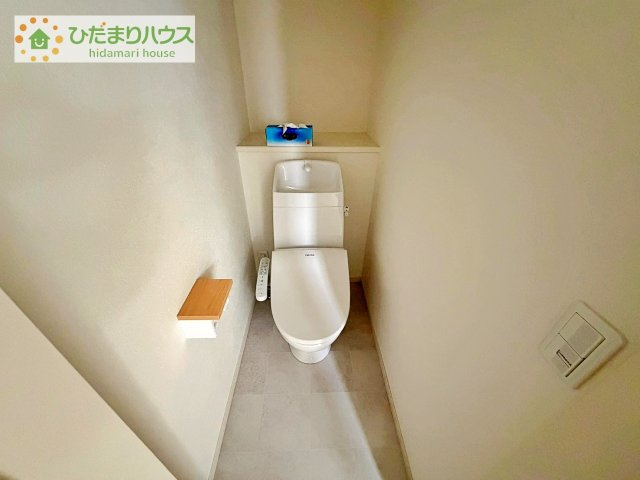 【トイレ】 | つくば市松代1丁目　中古戸建 | リフォーム交換済。CFも新しくしており気持ちよく新生活をスタートできます。