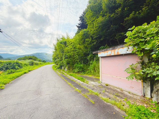 双葉郡浪江町津島東舘中古住宅♪の前面道路含む現地写真