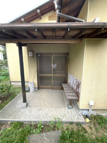 中古戸建の玄関