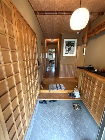 中古戸建の玄関