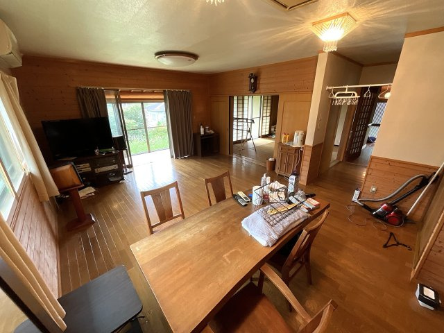 中古戸建の居間・リビング