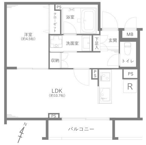101の間取り