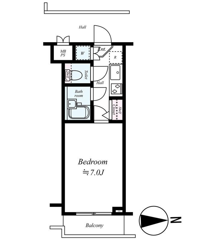 ルーブル三軒茶屋の間取り