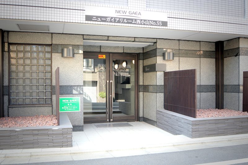 ニューガイアリルーム西小山№55 のエントランス