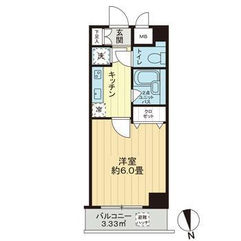 サンテミリオンお茶の水の間取り
