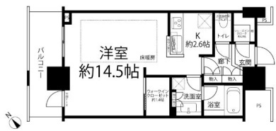 ザ・クレストタワーの間取り