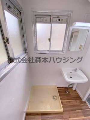 【設備】 | 　ビレッジハウス私部3号棟 | 室内洗濯機置き場です