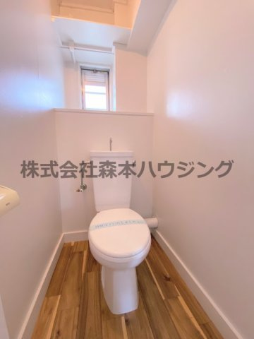 【トイレ】 | 　ビレッジハウス私部3号棟 | 落ち着いたトイレです
