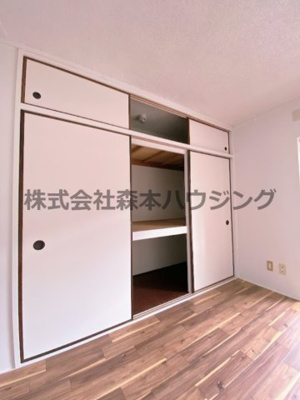 【収納】 | 　ビレッジハウス私部3号棟 | 大きなスペースがあり、収納には困りません