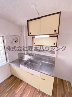 【キッチン】 | 　ビレッジハウス私部3号棟 | お料理しやすいキッチンです