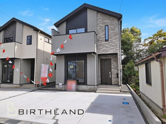新築戸建・新築建売　郡山市緑町2期　桃見台小・第五中の外観|完成済みなのでご内覧可能です♪内環状線近くでお車でのアクセス良好！利便性の良い立地です！