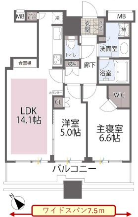 シティタワー池袋の間取り