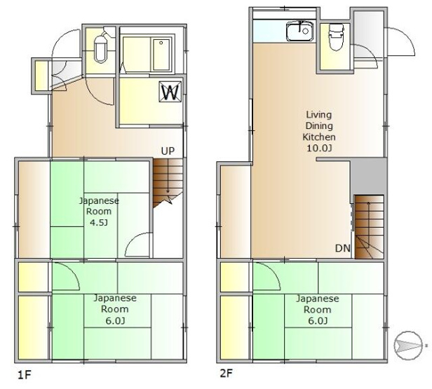 【間取り】 | 荏原６（１０９－５－７）戸建