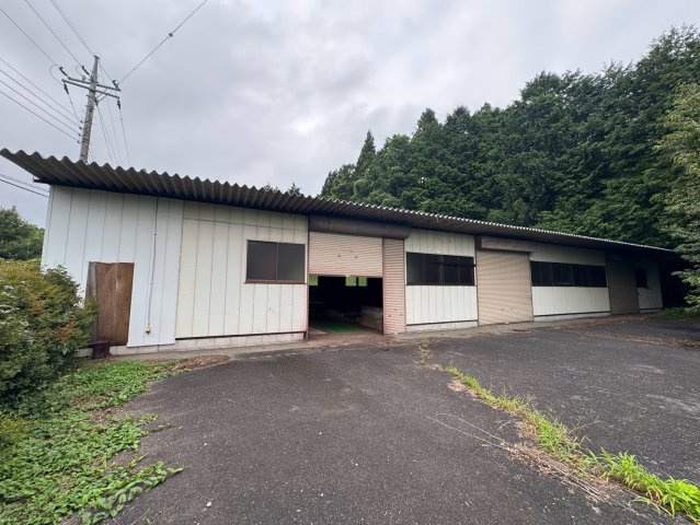 工場＆住宅♪住む×働く♪自由なスタイルを叶える中古物件　塩谷町喜佐見の外観|工場です