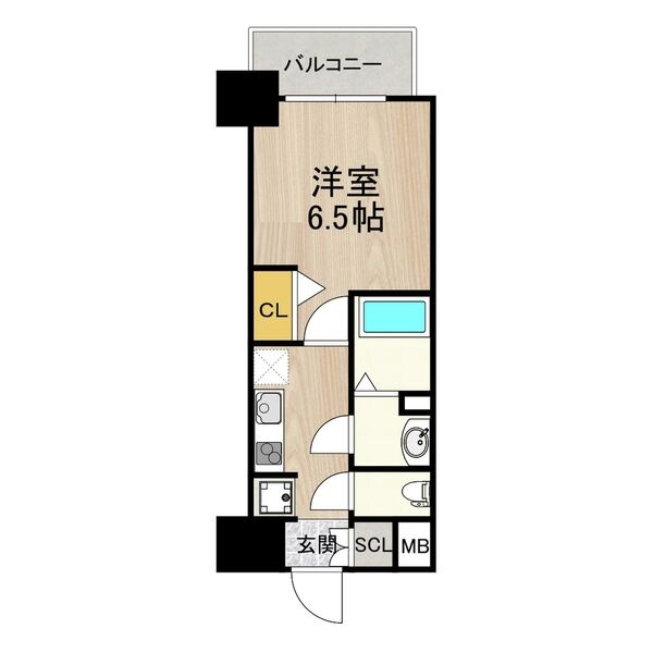 ArtizA新大阪D.C.の間取り