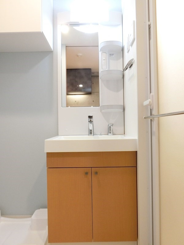 新品家具付きマンション小豆沢2（KaGood東京）の独立洗面台