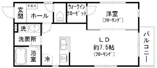 パークサイド南品川の間取り|間取りです。