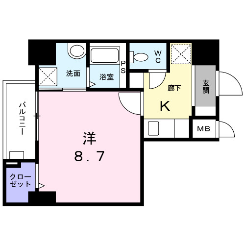 パサージュの間取り