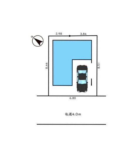 ふじみ野市北野第6期　新築戸建の区画図