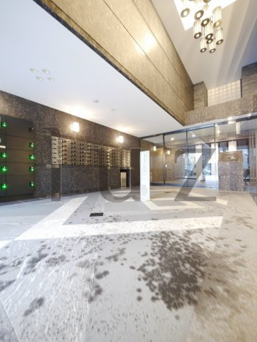 ルーブル川崎中丸子弐番館のエントランス