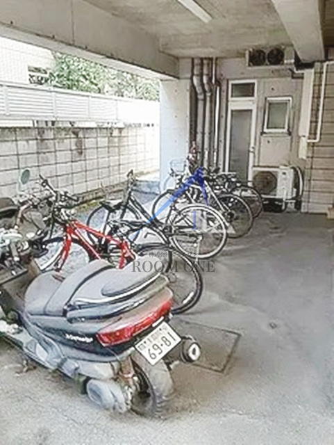 アトック上町のその他|駐輪場です。